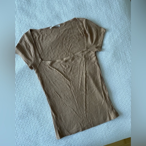 Reformation Bardot Knit Top - Picture 1 of 4